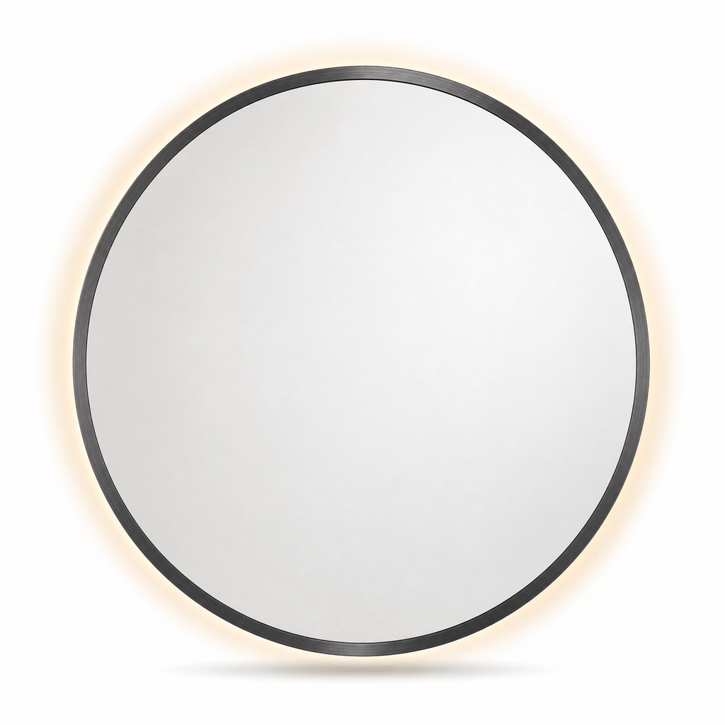 Productweergave: ronde led-spiegel (Comfort).